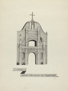 Mision San Carlos de Monterey von James Jones