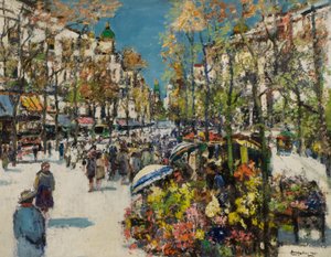 Straße der Blumen - Barcelona von James Kay