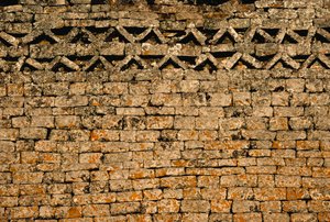 Steinmauer bei den Ruinen von Groß-Simbabwe, Simbabwe von James L Stanfield