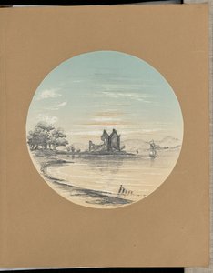 Ruinen am Ufer von James Makgill Heriot Maitland