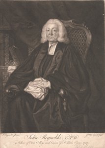 Dr. John Reynolds, S.T.B. von James McArdell