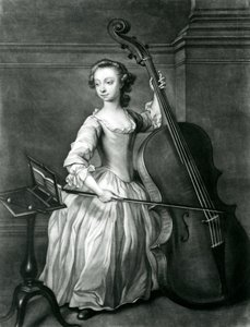 Porträt von Benjamin Hallett (Mezzotinto) von James McArdell