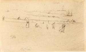 Eine Skizze in Dieppe