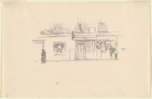 Chelsea-Läden von James Abbott McNeill Whistler