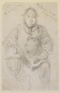 Bei George Sauer im Roten Löwen von James Abbott McNeill Whistler