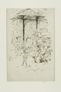 Kleiderwechsel, Houndsditch, Nr. 2 von James Abbott McNeill Whistler