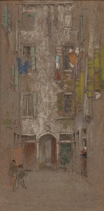 Corte del Paradiso von James McNeill Whistler