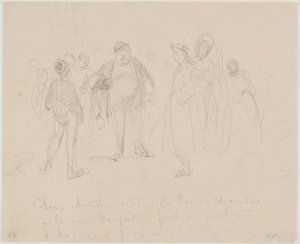 Zwei berühmte Künstler aus Paris von James Abbott McNeill Whistler