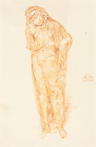 Verhüllte Figur, stehend von James McNeill Whistler