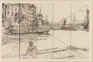 Eagle Wharf (Tyzac Whiteley und Co.) von James Abbott McNeill Whistler