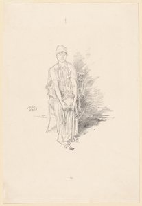 Figurenstudie in Farben von James Abbott McNeill Whistler