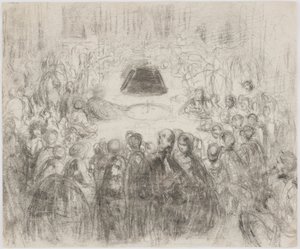 Spielsalon in Baden-Baden von James Abbott McNeill Whistler
