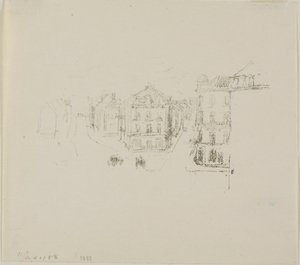 Grand Rue, Dieppe von James McNeill Whistler