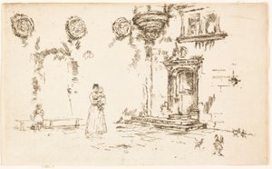 Hôtel Lallemont, Bourges von James McNeill Whistler