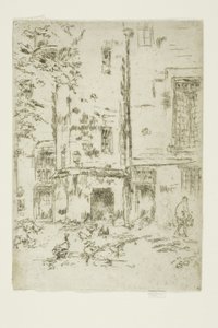 Hôtel de la Croix Blanche von James Abbott McNeill Whistler
