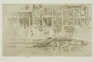 Jüdisches Viertel, Amsterdam von James McNeill Whistler