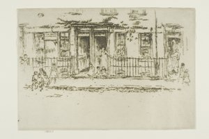 Justice Walk, Chelsea von James Abbott McNeill Whistler