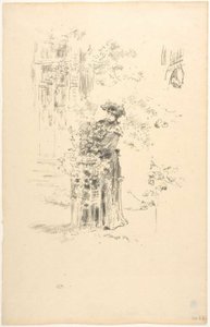 Die schöne Gärtnerin von James Abbott McNeill Whistler