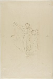 Die Tänzerin: Eine Studie des Aktes von James Abbott McNeill Whistler
