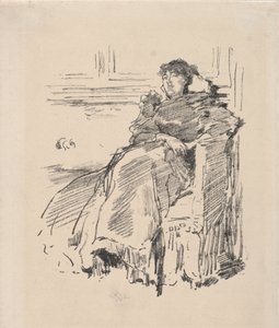 Das rote Kleid von James McNeill Whistler