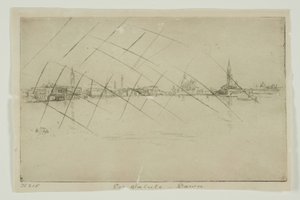 La Salute: Morgendämmerung von James Abbott McNeill Whistler