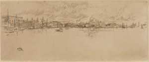 Langes Venedig von James Abbott McNeill Whistler