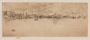 Langes Venedig von James Abbott McNeill Whistler