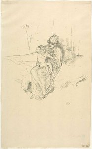 Mutter und Kind Nr. 1 von James McNeill Whistler