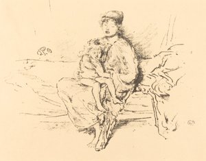 Mutter und Kind, Nr. 2 von James Abbott McNeill Whistler