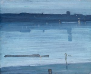 Nocturne: Blau und Silber - Chelsea von James McNeill Whistler