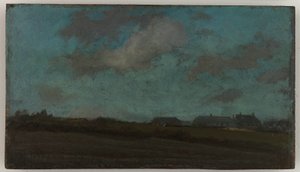 Notiz in Blau und Opal—Die Sonnenwolke