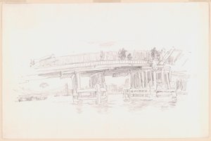Alte Battersea-Brücke von James Abbott McNeill Whistler
