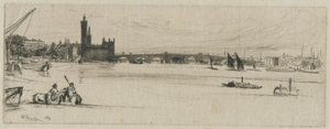Alte Westminster-Brücke von James Abbott McNeill Whistler