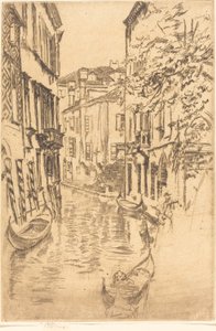 Ruhiger Kanal von James Abbott McNeill Whistler