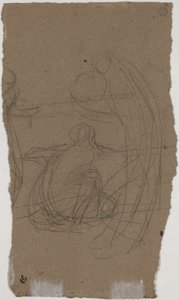 Studie für "Variationen in Blau und Grün" (verso) von James Abbott McNeill Whistler