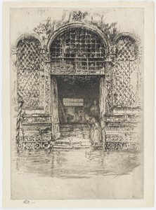 Die Türöffnung von James Abbott McNeill Whistler
