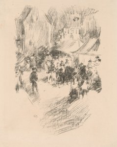 Der Jahrmarkt von James Abbott McNeill Whistler