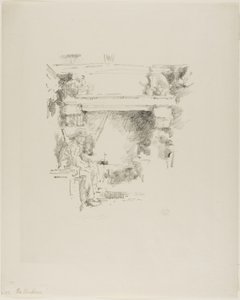 Der Kamin von James Abbott McNeill Whistler
