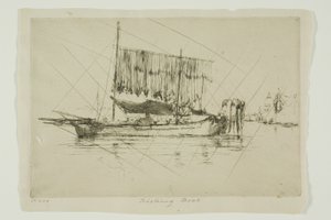 Das Fischerboot von James Abbott McNeill Whistler