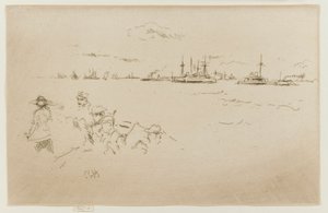 Die Flotte: Monitore von James Abbott McNeill Whistler
