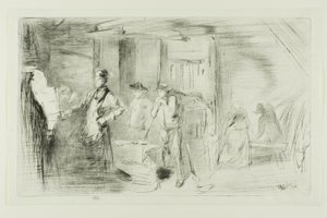 Die Schmiede von James Abbott McNeill Whistler