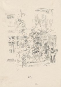 Die Gartenveranda von James Abbott McNeill Whistler