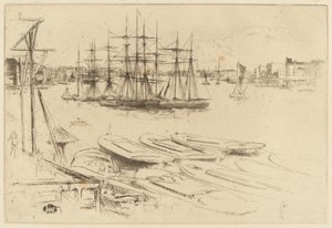 Der große Teich von James Abbott McNeill Whistler
