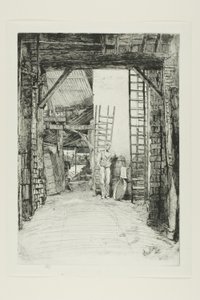 Der Kalkbrenner von James Abbott McNeill Whistler