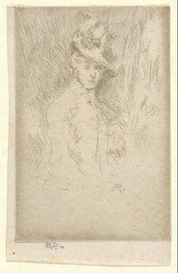Der kleine Hut von James Abbott McNeill Whistler