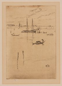 Die kleine Lagune von James Abbott McNeill Whistler