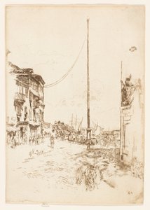 Der kleine Mast von James Abbott McNeill Whistler