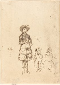 Die kleine Krankenschwester von James Abbott McNeill Whistler