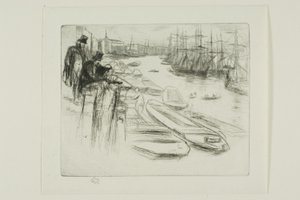 Der kleine Teich von James Abbott McNeill Whistler