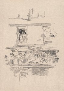 Der lange Balkon von James McNeill Whistler